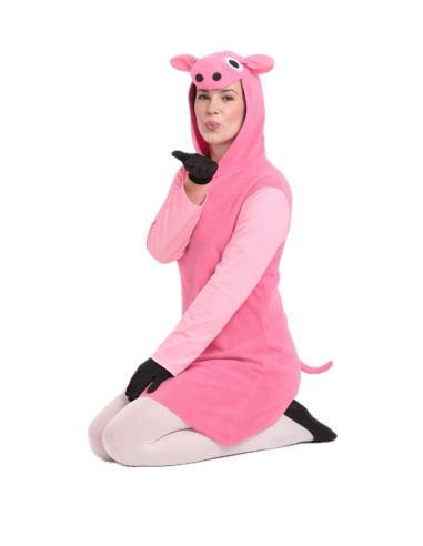 Costume de Cochon Taille M | Costumes pour Adultes Le Roi du Carnaval